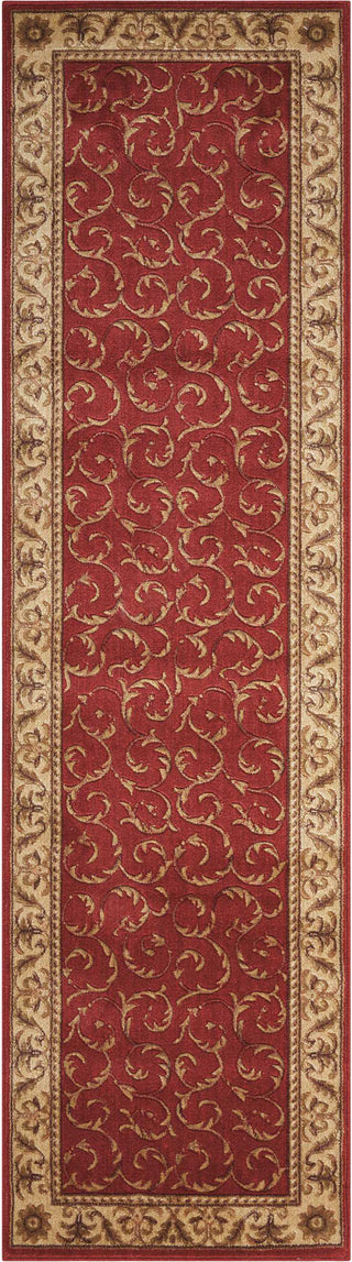 Nourison Somerset ST02 Red Area Rug 