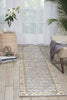 Nourison Somerset ST02 Silver Area Rug Room Image Feature
