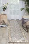 Nourison Somerset ST02 Silver Area Rug Room Image Feature