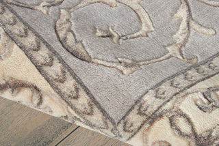 Nourison Somerset ST02 Silver Area Rug Detail Image