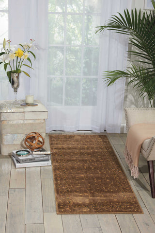 Nourison Somerset ST04 Khaki Area Rug Room Image