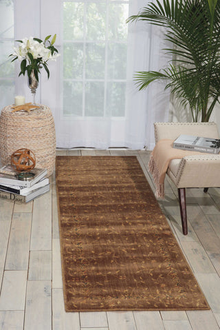 Nourison Somerset ST04 Khaki Area Rug Room Image