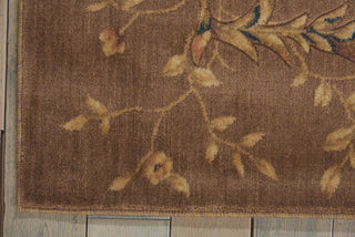 Nourison Somerset ST04 Khaki Area Rug Corner Image