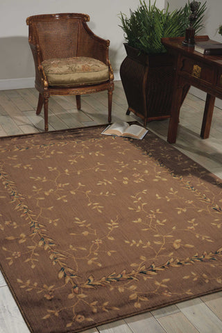 Nourison Somerset ST04 Khaki Area Rug Room Image