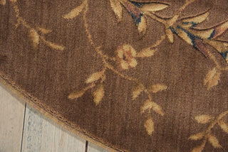 Nourison Somerset ST04 Khaki Area Rug Corner Image