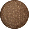 Nourison Somerset ST04 Khaki Area Rug 5' 6'' Round