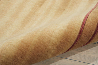 Nourison Somerset ST17 Gold Area Rug Detail Image