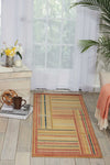 Nourison Somerset ST17 Multicolor Area Rug Room Image Feature