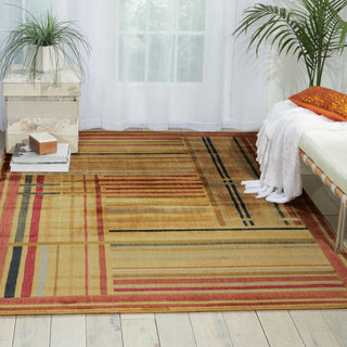 Nourison Somerset ST17 Multicolor Area Rug Room Image