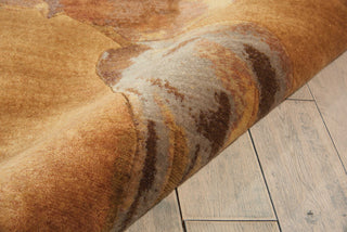 Nourison Somerset ST18 Beige Area Rug Detail Image