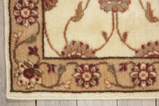 Nourison Somerset ST60 Ivory Area Rug Corner Image