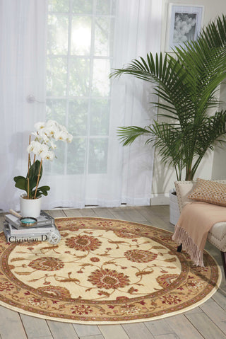 Nourison Somerset ST60 Ivory Area Rug Room Image