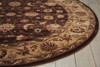 Nourison Somerset ST62 Brown Area Rug Detail Image