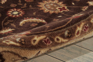 Nourison Somerset ST62 Brown Area Rug Detail Image