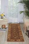 Nourison Somerset ST62 Taupe Area Rug Room Image Feature