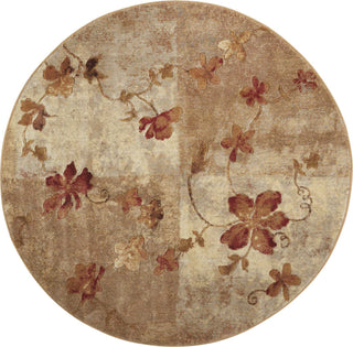 Nourison Somerset ST64 Multicolor Area Rug Round