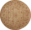 Nourison Somerset ST68 Mocha Area Rug 5' 6'' Round