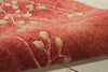 Nourison Somerset ST74 Flame Area Rug Detail Image