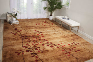 Nourison Somerset ST74 Latte Area Rug Room Image