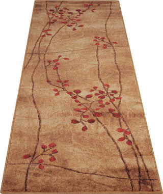 Nourison Somerset ST74 Latte Area Rug Runner Image