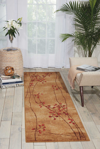 Nourison Somerset ST74 Latte Area Rug Room Image