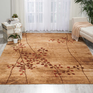 Nourison Somerset ST74 Latte Area Rug Room Image