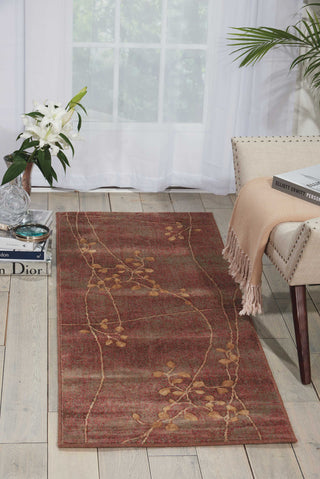 Nourison Somerset ST74 Multicolor Area Rug Room Image Feature