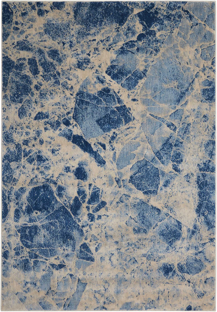 Nourison Somerset ST745 Blue Area Rug main image