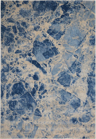 Nourison Somerset ST745 Blue Area Rug 5'3'' X 7'5''