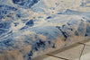Nourison Somerset ST745 Blue Area Rug Detail Image