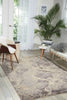 Nourison Somerset ST745 Grey Area Rug Room Image Feature