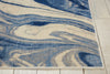 Nourison Somerset ST749 Light Blue Area Rug Detail Image