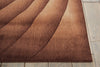 Nourison Somerset ST75 Chocolate Area Rug Detail Image