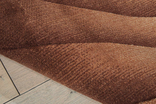 Nourison Somerset ST75 Chocolate Area Rug Detail Image