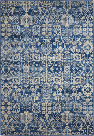 Nourison Somerset ST757 Navy Area Rug main image