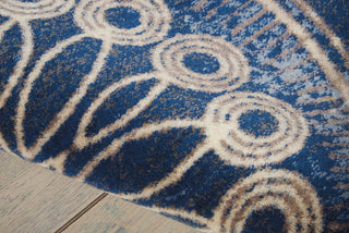 Nourison Somerset ST764 Denim Area Rug Detail Image