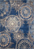 Nourison Somerset ST764 Denim Area Rug