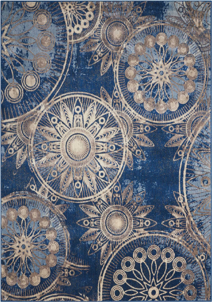 Nourison Somerset ST764 Denim Area Rug