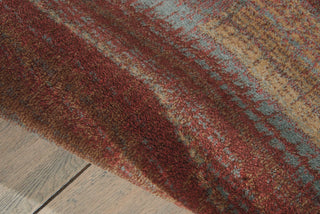 Nourison Somerset ST87 Aqua Area Rug Detail Image