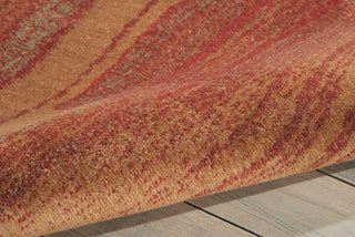 Nourison Somerset ST87 Flame Area Rug Detail Image