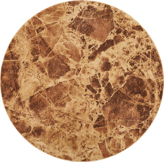 Nourison Somerset ST745 Latte Area Rug 5'6'' X ROUND