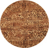 Nourison Somerset ST757 Latte Area Rug 5'6'' X ROUND