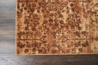 Nourison Somerset ST757 Latte Area Rug Corner Image