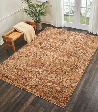 Nourison Somerset ST757 Latte Area Rug Room Image