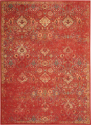 Nourison Somerset ST90 Brick Area Rug 8' X 11'