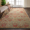 Nourison Somerset ST90 Light Green Area Rug Room Image Feature