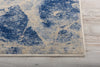 Nourison Somerset ST745 Blue Area Rug Detail Image