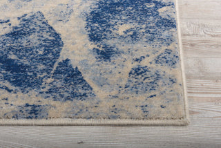 Nourison Somerset ST745 Blue Area Rug Detail Image