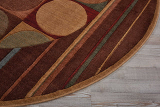 Nourison Somerset ST80 Multicolor Area Rug Detail Image