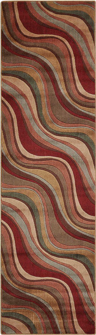 Nourison Somerset ST81 Multicolor Area Rug Runner